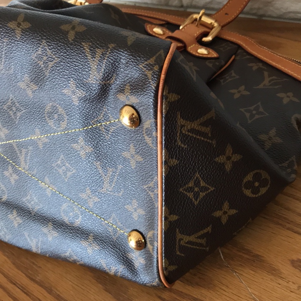 💎✨ RARE✨💎 zipper big Louis Vuitton bag tivoli GM French - Picture 12 of 14